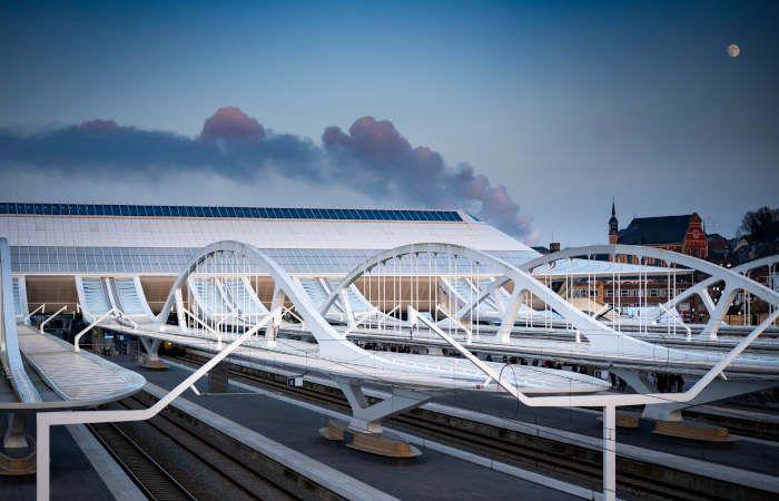 a new station in Mons, designed by Calatrava