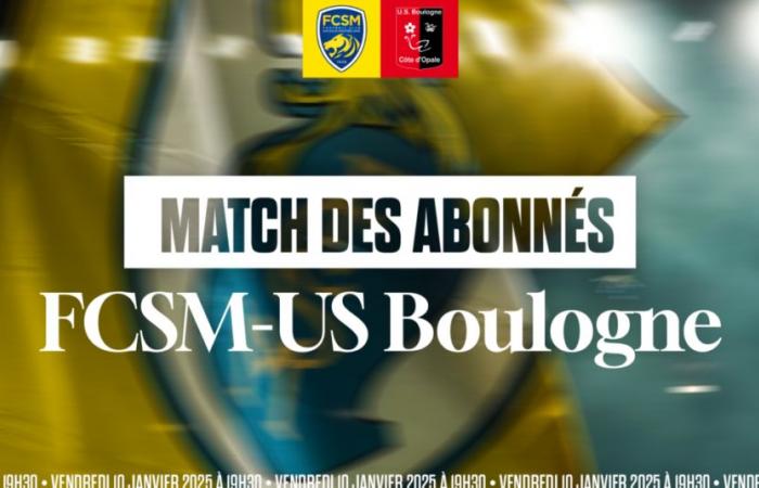 FCSM-US Boulogne CO: Subscribers’ match