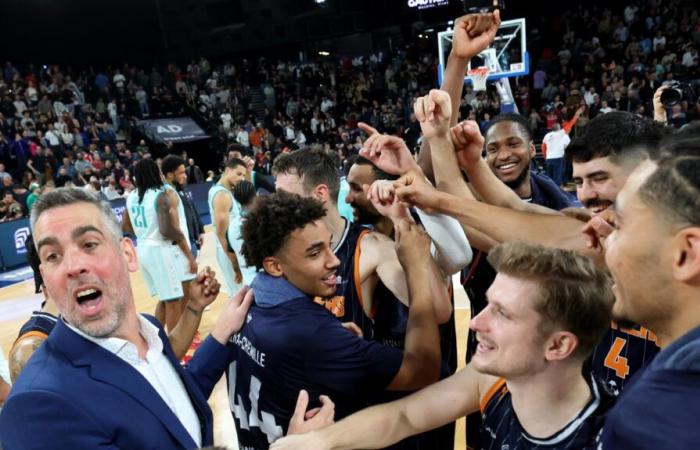 the reactions of Poitiers Basket 86 after the victory against Pau-Lacq-Orthez