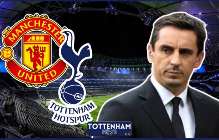 Gary Neville stunned by Tottenham footage v Manchester United – ‘Ridiculous’