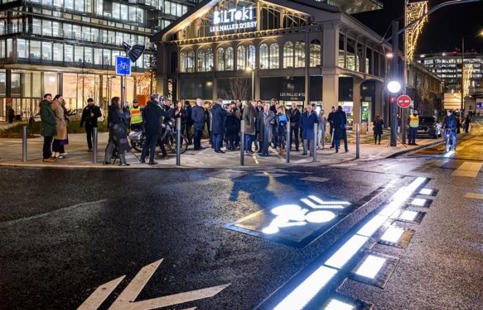 Issy-les-Moulineaux strengthens the safety of cyclists with Flowell, a unique lighting device