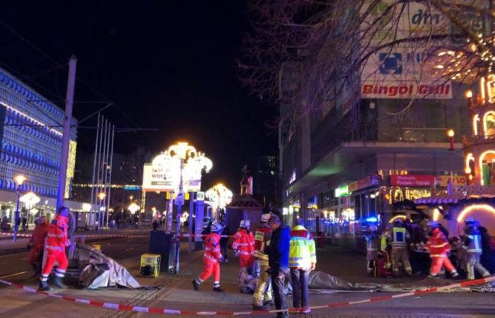 LIVE – Germany: a car drives into a crowd at a Christmas market, more than 60 injured