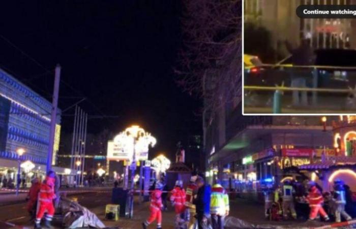 Attack in Magdeburg, cars into crowds at Christmas markets: at least 11 dead and 60 injured