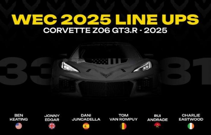 WEC – A mix of stability and novelty at TF Sport in 2025