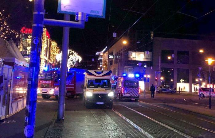 At least one dead and dozens injured after car plows into German Christmas market, authorities say