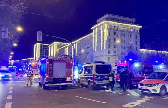 Urgent – ​​car crashes into Christmas market, more than 60 injured