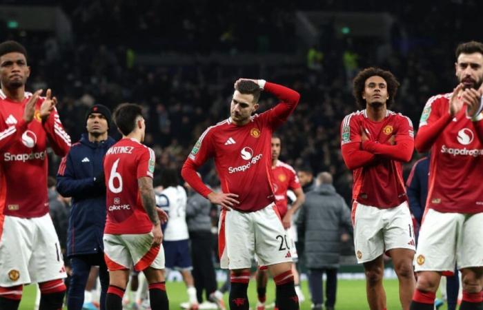 Man United’s poor defending boosts Tottenham in Carabao Cup