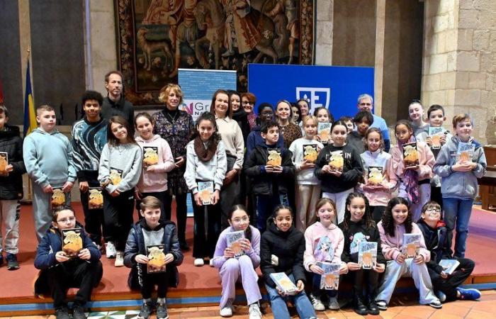 The City of Narbonne offers hundreds of books to young people