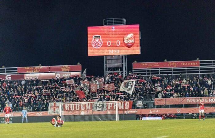 FC Rouen sanctioned with a match behind closed doors