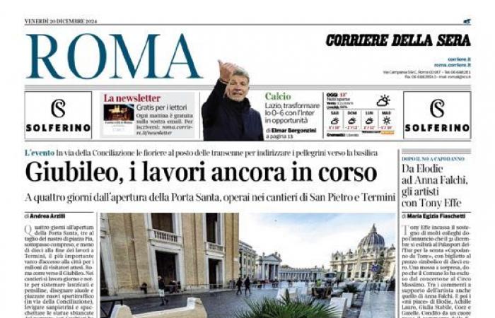 The Front Pages of the newspapers of Friday 20 December 2024 – AlessioPorcu.it