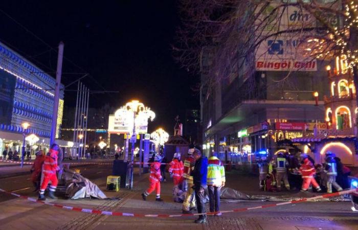 Massacre in Germany, cars into crowd at Magdeburg Christmas market: 2 dead