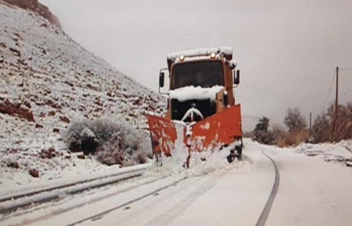 Meteorology predicts snowfalls and rain showers in a number of regions