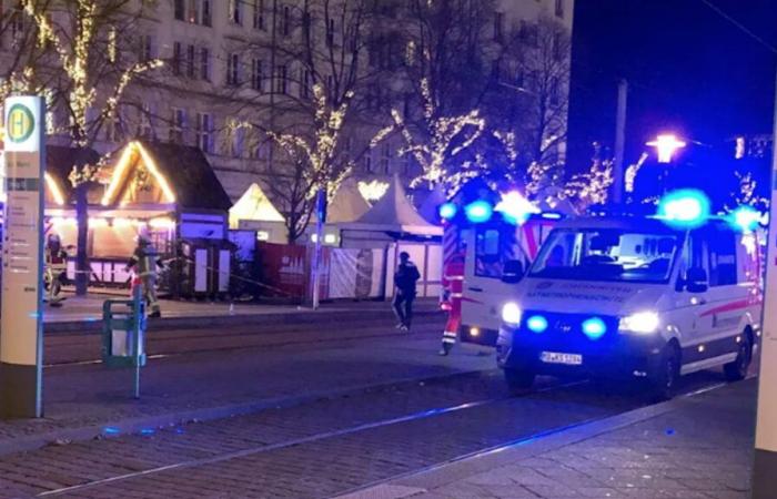 Germany, cars on a Christmas market in Magdeburg: the culprit of the attack arrested