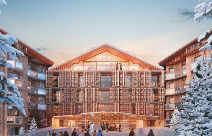 Courchevel. The SBM unveils the new name of the “Palace des neiges” in Courchevel 1850