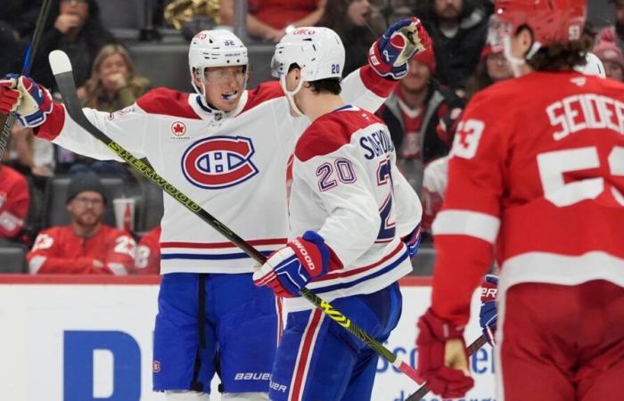 NHL: Canadiens beat Red Wings 4-3