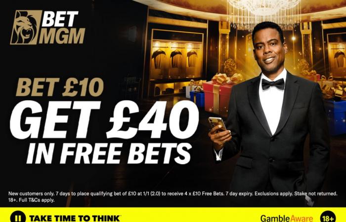 Crystal Palace vs Arsenal: Get £40 in free bets and bonuses to spend with BetMGM