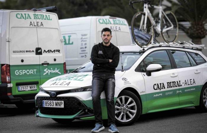 Eneko Iparragirre takes the reins of the Filial Caja Rural-Alea team