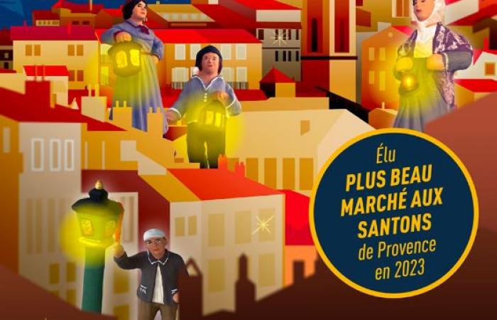 AUBAGNE: Santons and ceramics market, until Sunday December 29