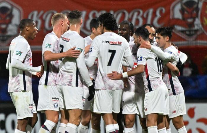 Coupe de France: minimum service for Lille to Rouen and all the other results of the evening