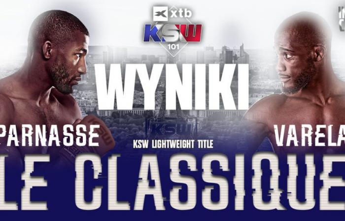 XTB KSW 101 – gala results