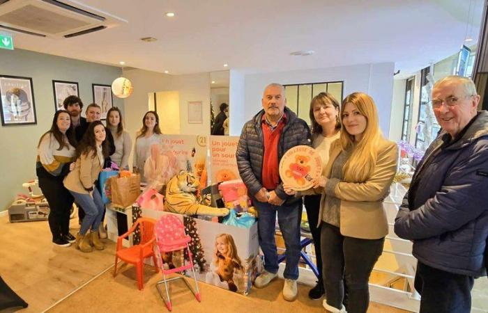 Toy drive 2024: Century 21 Tarbes and Les Restos du Cœur join forces for Christmas