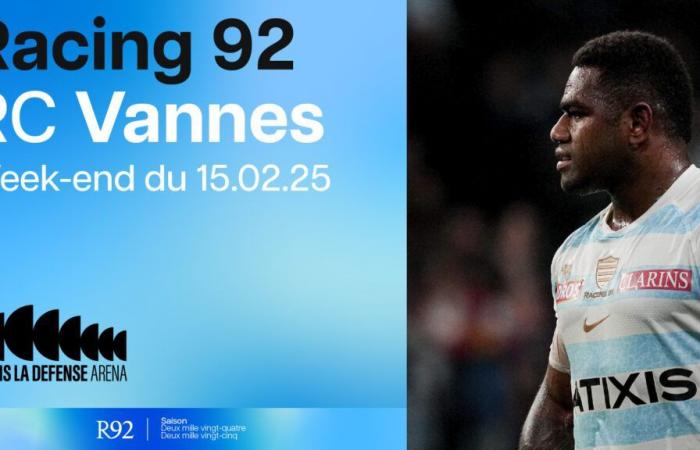 RACING 92 / VANNES – Paris La Défense Arena