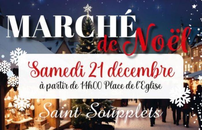 Christmas in Saint Soupplets: Ice rink, market and carousel… What is the program of the festivities?