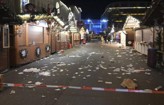 a car hits visitors to a Christmas market in Magdeburg, at least two dead and nearly 70 injured – Libération