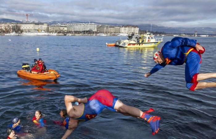 More than 4,400 swimmers take to the water for the Christmas Cup