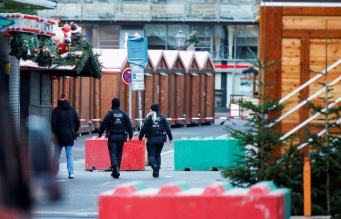 emotion in the streets of Magdeburg after the attack on the Christmas market