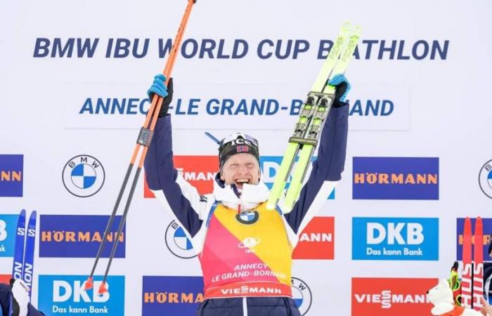 Le Grand Bornand – Double podium for the Blues behind Johannes Boe