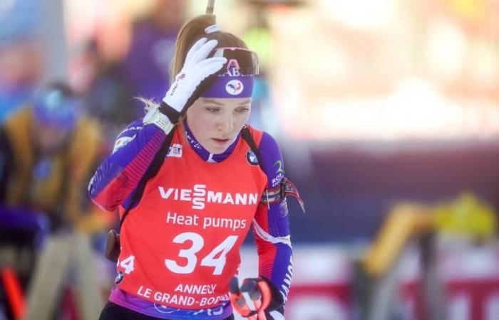 Le Grand Bornand – Julia Simon second in the pursuit behind Franziska Preuss