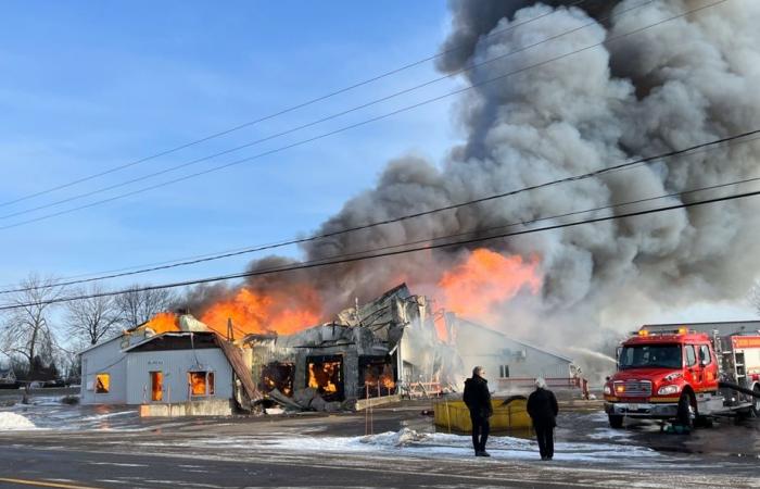 Muskellunge | A major fire devastates a factory