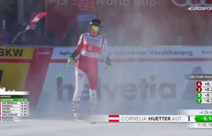 Relive the LIVE! Hütter wins the Super G, Goggia on the podium, Lindsey Vonn on points