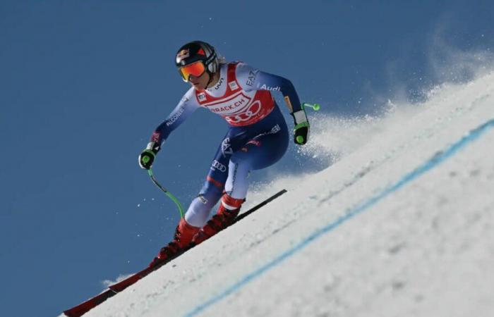 Sofia Goggia on the podium, Lindsey Vonn surprises everyone