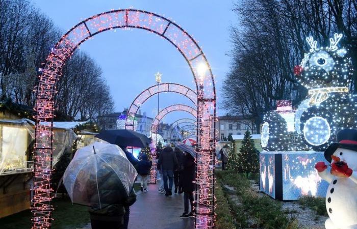 Christmas parade, DJ, ice rink… in the rain the Magic of Christmas tries to punctuate the weekend of Carcassonne residents