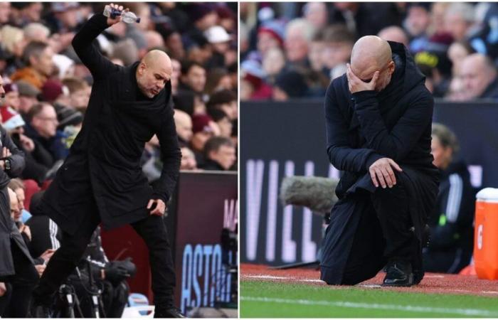 Guardiola on the brink of despair during Aston Villa-Manchester City: never seen like this