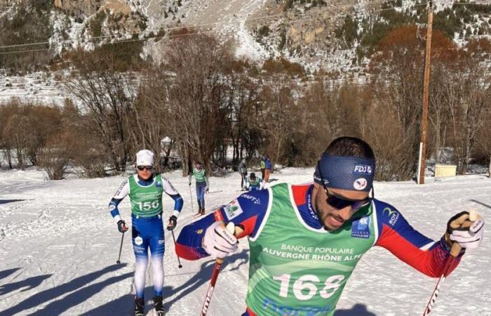 Cross-country skiing. Richard Jouve and Ludmilla Roche win the Névache Grand Prix