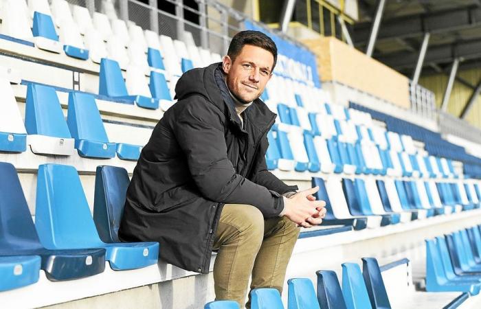 “I am proof that you should never give up,” confides Hugo Boudin before the Coupe de France match between Stade Briochin and Le Havre