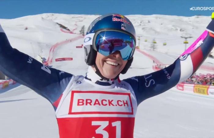 Relive the LIVE! Hütter wins the Super G, Goggia on the podium, Lindsey Vonn on points