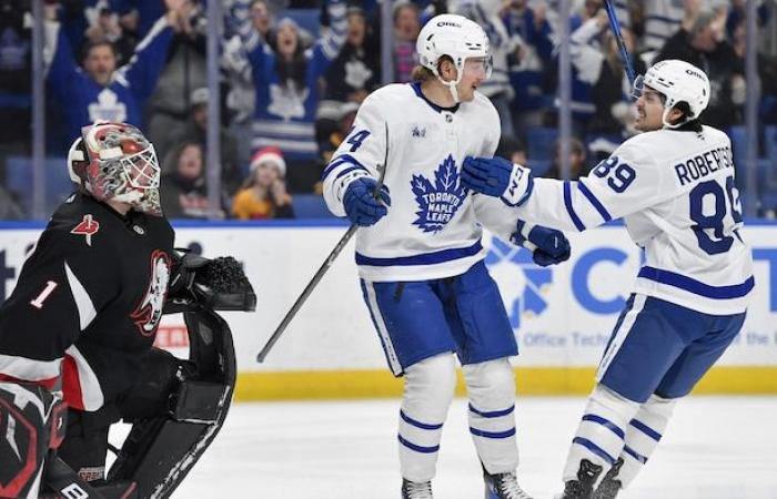 Maple Leafs inflict 12th straight loss on Sabers