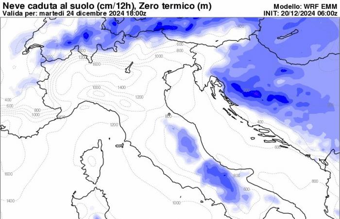 Weather: snow expected between Christmas Eve and Christmas