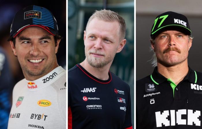 F1 – Magnussen, Bottas, Pérez… What will the Formula 1 dropouts do in 2025?