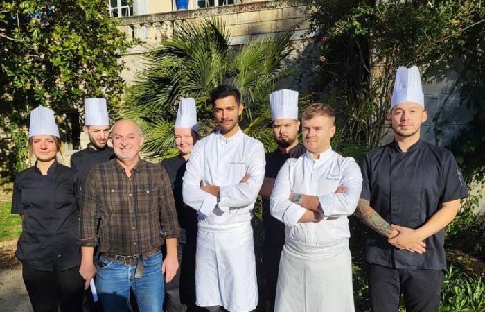 Benjamin Boloré, new chef of the starred restaurant at Château de Collias