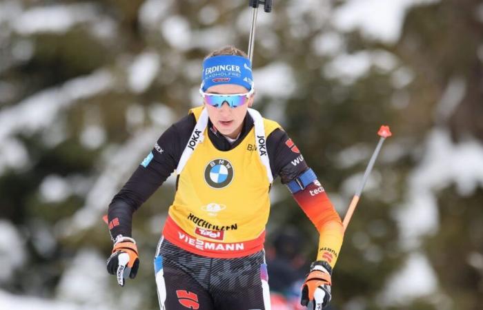 Biathlon World Cup: German Preuss wins the Grand Bornand pursuit ahead of Frenchwoman Simon