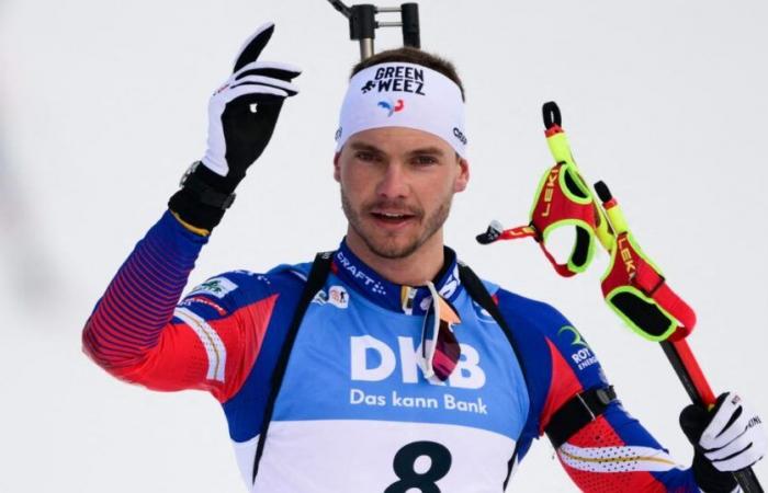 magnificent triple tricolor podium in pursuit at Grand-Bornand