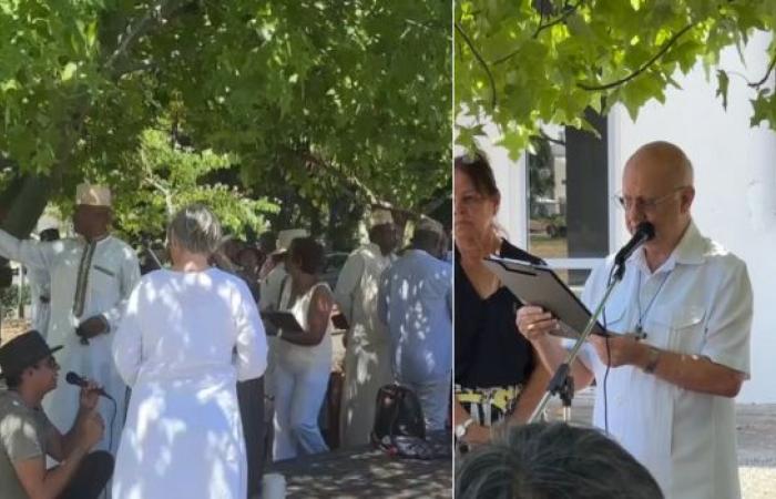 Saint-Denis: a religious tribute for the victims of Cyclone Chido in Mayotte organized this Saturday