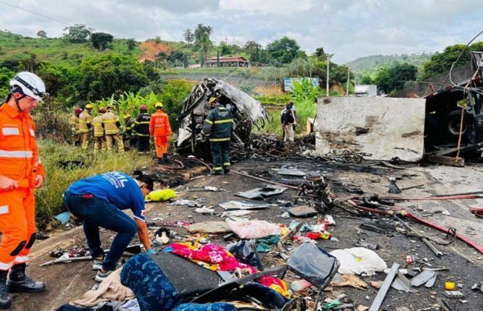 “Terrible tragedy” in Brazil: 38 people lose their lives in a bus accident, at least one child among the victims