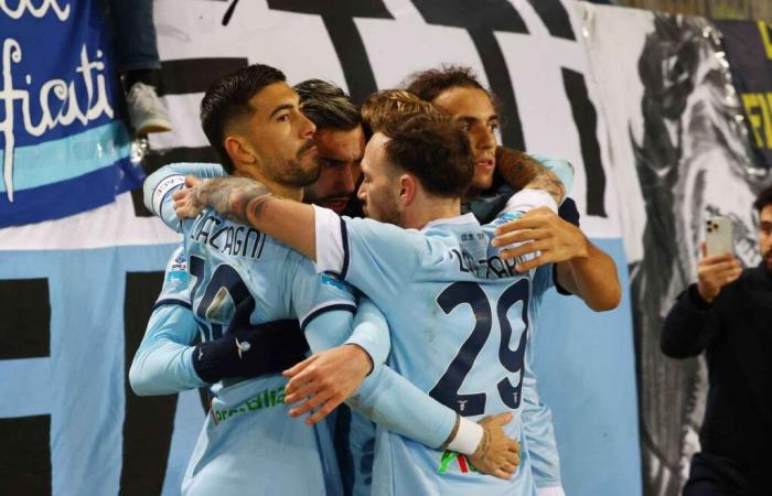 Serie A: a late goal from Marusic gives Lazio victory against a proud Lecce