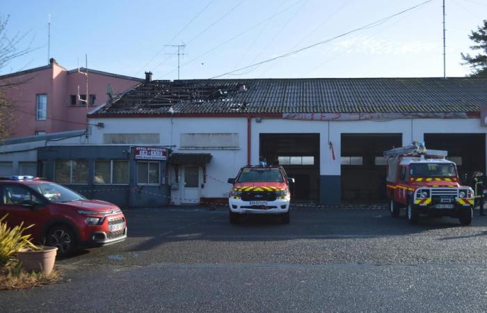 burnt down, the Jonzac barracks quickly got back into operation